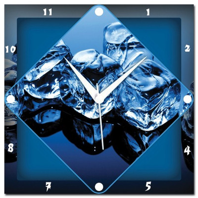 72% OFF on Amore Ice Cubes Analog Wall Clock Blue