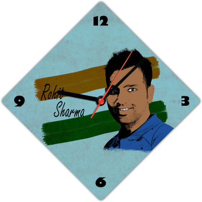50% OFF on Lovely Collection Rohit Sharma Analog Wall Clock Multicolor