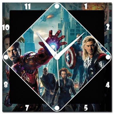 72% OFF on Amore Avengers 107600 Analog Wall Clock Multicolor 72% OFF on Amore Avengers 107600 Analog Wall Clock Multicolor