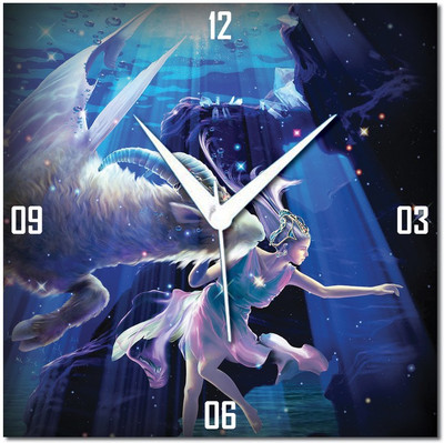 70% OFF on WebPlaza beautiful 210 Analog Wall Clock Multicolor