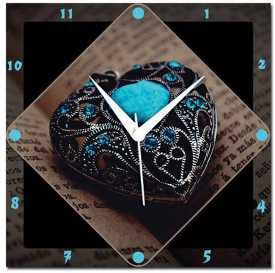70% OFF on WebPlaza Jewel Heart Analog Wall Clock Multicolor 70% OFF on WebPlaza Jewel Heart Analog Wall Clock Multicolor