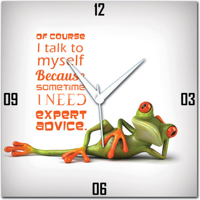 72% OFF on Amore I Need Expert Analog Wall Clock Multicolor 72% OFF on Amore I Need Expert Analog Wall Clock Multicolor