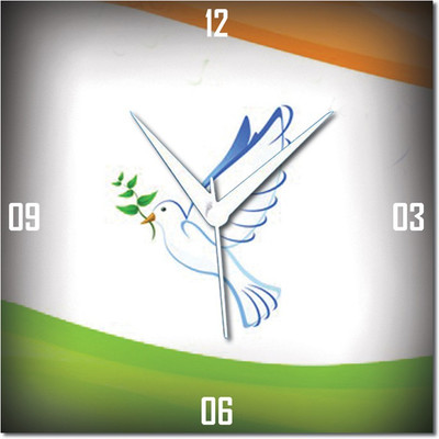 70% OFF on WebPlaza Peace Of Symbol Indian Flag Republic Day Analog Wall Clock Multicolor 70% OFF on WebPlaza Peace Of Symbol Indian Flag Republic Day Analog Wall Clock Multicolor