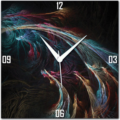 70% OFF on WebPlaza Peacock Feather Analog Wall Clock Multicolor 70% OFF on WebPlaza Peacock Feather Analog Wall Clock Multicolor