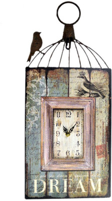 Scrafts Elegant Bird Dream Analog Wall Clock Multicolor Scrafts Elegant Bird Dream Analog Wall Clock Multicolor
