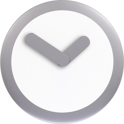 20% OFF on Nextime Focus Silver Analog 24.892000000000003 cm Dia Wall Clock Silver 20% OFF on Nextime Focus Silver Analog 24.892000000000003 cm Dia Wall Clock Silver