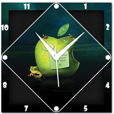 70% OFF on WebPlaza Think Apple Analog Wall Clock Multicolor 70% OFF on WebPlaza Think Apple Analog Wall Clock Multicolor