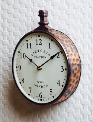 43% OFF on Medieval India Victoria Station Single Sided 8 Analog Wall Clock Brown 43% OFF on Medieval India Victoria Station Single Sided 8 Analog Wall Clock Brown