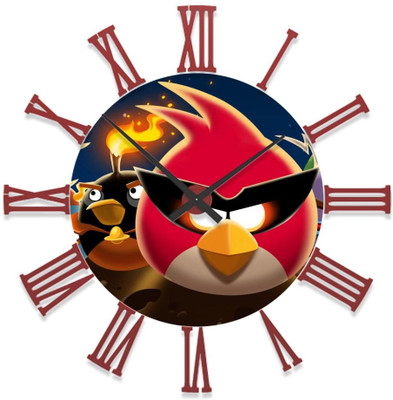 23% OFF on Ellicon B13 Angry Birds Analog Wall Clock Multicolor 23% OFF on Ellicon B13 Angry Birds Analog Wall Clock Multicolor