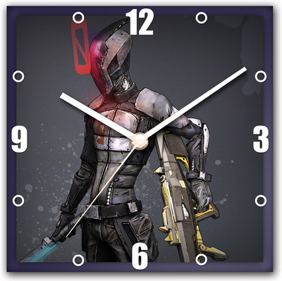 41% OFF on StyBuzz Techno Guy Analog Wall Clock Multicolor