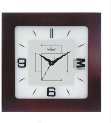 Wertex WX-1007 Analog Wall Clock Dark Brown Wertex WX-1007 Analog Wall Clock Dark Brown