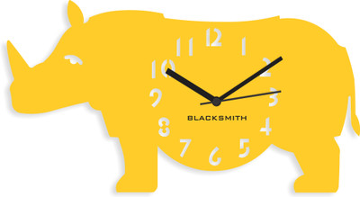 9% OFF on Blacksmith Yellow Hippo Analog Wall Clock Traffic Yellow 9% OFF on Blacksmith Yellow Hippo Analog Wall Clock Traffic Yellow