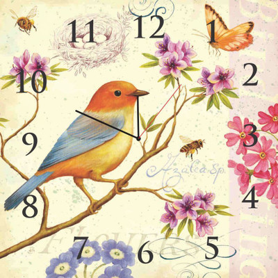 14% OFF on Everyday Gifts Floral Design Analog Wall Clock Black 14% OFF on Everyday Gifts Floral Design Analog Wall Clock Black