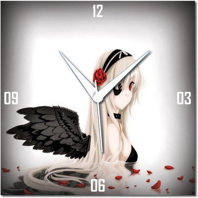 70% OFF on WebPlaza beautiful 93 Analog Wall Clock Multicolor