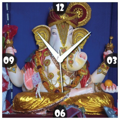 70% OFF on WebPlaza beautiful 541 Analog Wall Clock Multicolor