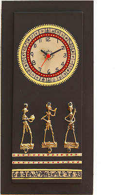 51% OFF on Aapno Rajasthan An Ethnik Style Wooden With Brass Work Analog Wall Clock Black 51% OFF on Aapno Rajasthan An Ethnik Style Wooden With Brass Work Analog Wall Clock Black