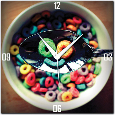 72% OFF on Amore Spoons Analog Wall Clock Multicolor 72% OFF on Amore Spoons Analog Wall Clock Multicolor