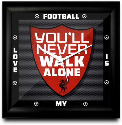 73% OFF on ShopMantra Liverpool Never Walk Alone Square Analog Wall Clock Black 73% OFF on ShopMantra Liverpool Never Walk Alone Square Analog Wall Clock Black