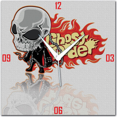 72% OFF on Amore Ghost Rider 3 Analog Wall Clock Multicolor