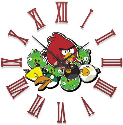 23% OFF on Ellicon B62 Angry Birds Cartoon Analog Wall Clock White 23% OFF on Ellicon B62 Angry Birds Cartoon Analog Wall Clock White