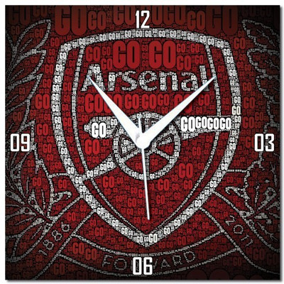 70% OFF on WebPlaza Arsenal Analog Wall Clock Multicolor 70% OFF on WebPlaza Arsenal Analog Wall Clock Multicolor