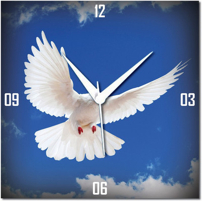 70% OFF on WebPlaza beautiful 385 Analog Wall Clock Multicolor