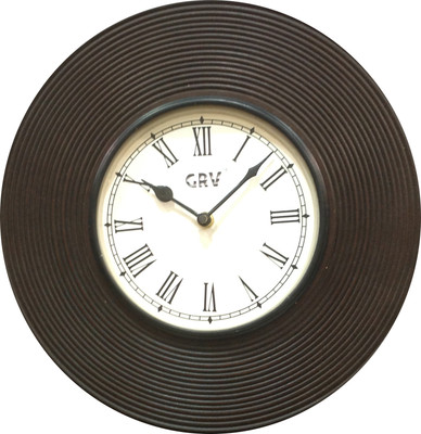 56% OFF on GRV 1214 Analog 29 cm Dia Wall Clock Brown 56% OFF on GRV 1214 Analog 29 cm Dia Wall Clock Brown