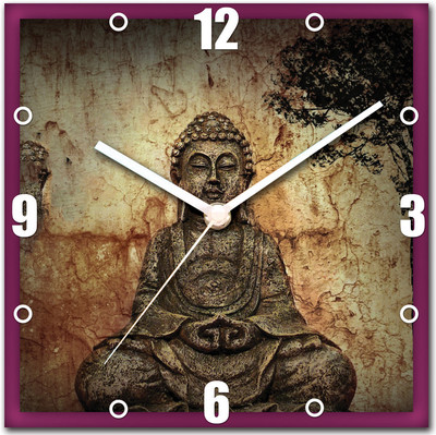 41% OFF on StyBuzz Buddha Art Analog Wall Clock Multicolor 41% OFF on StyBuzz Buddha Art Analog Wall Clock Multicolor