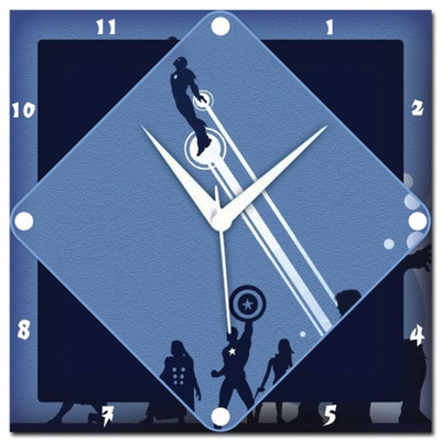 72% OFF on Amore Avengers 107388 Analog Wall Clock Blue 72% OFF on Amore Avengers 107388 Analog Wall Clock Blue