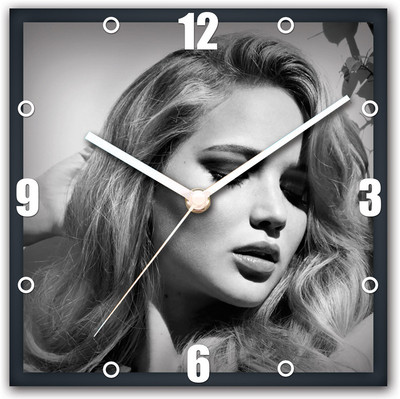 41% OFF on StyBuzz Jennifer Lawrence Analog Wall Clock multi color 41% OFF on StyBuzz Jennifer Lawrence Analog Wall Clock multi color
