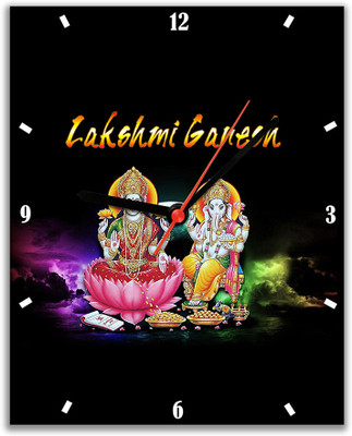 14% OFF on Lovely Collection Lakshmi And Ganesha Religious Analog Wall Clock Multicolor 14% OFF on Lovely Collection Lakshmi And Ganesha Religious Analog Wall Clock Multicolor