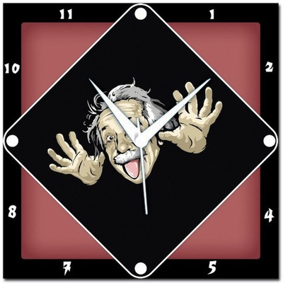 70% OFF on WebPlaza Albert Einstein Analog Wall Clock Multicolor