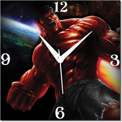 70% OFF on WebPlaza Red Hulk Analog Wall Clock Multicolor 70% OFF on WebPlaza Red Hulk Analog Wall Clock Multicolor