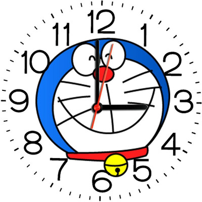 23% OFF on Ellicon B266 Doraemon Smile Analog Wall Clock White 23% OFF on Ellicon B266 Doraemon Smile Analog Wall Clock White