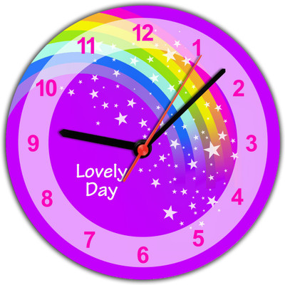 40% OFF on Lovely Collection Lovely Day Analog Wall Clock Multicolor 40% OFF on Lovely Collection Lovely Day Analog Wall Clock Multicolor