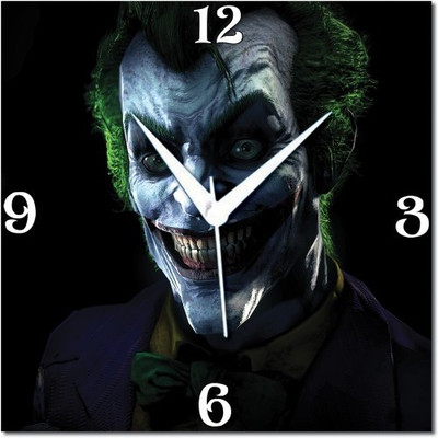 70% OFF on WebPlaza Joker One Bad Day Analog Wall Clock Multicolor