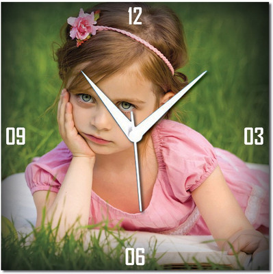 70% OFF on WebPlaza beautiful 187 Analog Wall Clock Multicolor