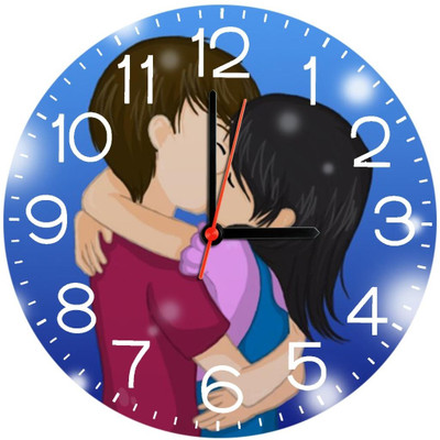 23% OFF on Ellicon B320 Love Couple Analog Wall Clock Multicolor 23% OFF on Ellicon B320 Love Couple Analog Wall Clock Multicolor