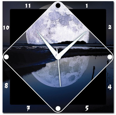 83% OFF on Amore Moon Set Analog Wall Clock Multicolor 83% OFF on Amore Moon Set Analog Wall Clock Multicolor