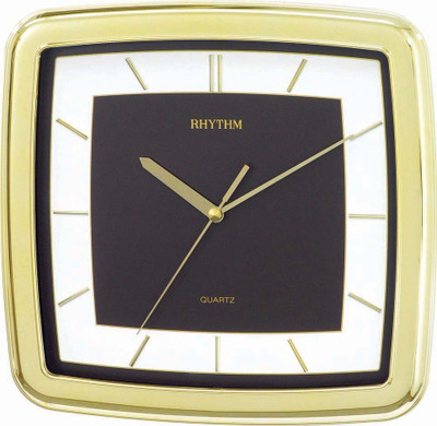 8% OFF on Rhythm CMG402NR65 Analog Wall Clock Gold