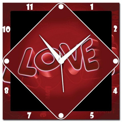 70% OFF on WebPlaza Love Analog Wall Clock Multicolor 70% OFF on WebPlaza Love Analog Wall Clock Multicolor