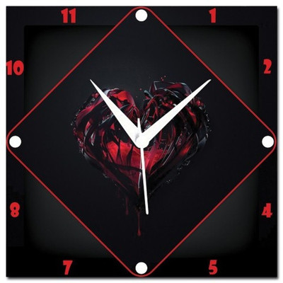 70% OFF on WebPlaza Red Heart Analog Wall Clock Multicolor 70% OFF on WebPlaza Red Heart Analog Wall Clock Multicolor