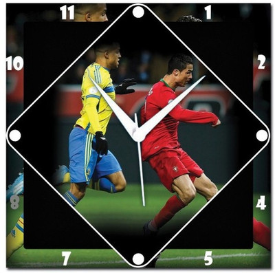 70% OFF on WebPlaza Ronaldo Analog Wall Clock Multicolor