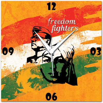 70% OFF on WebPlaza Freedom Fighter Analog Wall Clock Multicolor 70% OFF on WebPlaza Freedom Fighter Analog Wall Clock Multicolor