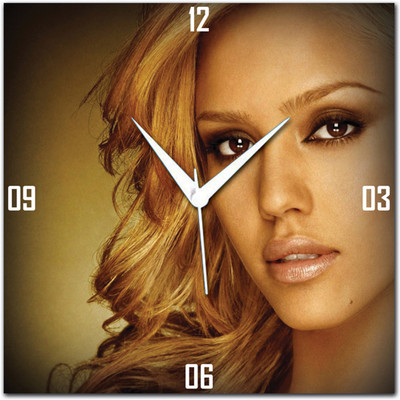 72% OFF on Amore Jessica Alba Analog Wall Clock Multicolor