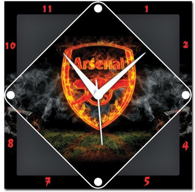 Amore Arsenal 107410 Analog Wall Clock Black Amore Arsenal 107410 Analog Wall Clock Black