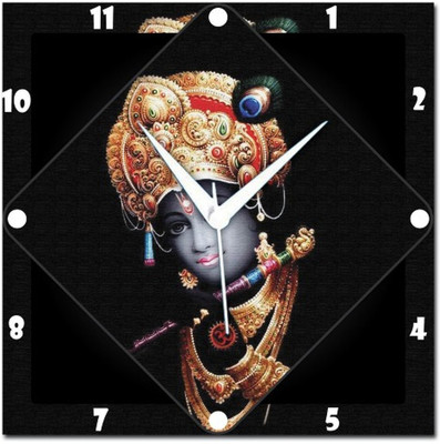 72% OFF on Amore Lord Krishna Analog Wall Clock Multicolor 72% OFF on Amore Lord Krishna Analog Wall Clock Multicolor