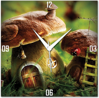 70% OFF on WebPlaza Houses Analog Wall Clock Multicolor