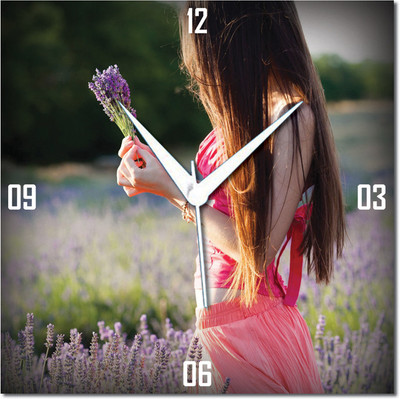 72% OFF on Amore Trendy 118822 Analog Wall Clock White