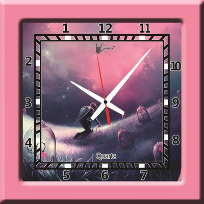 55% OFF on Lycans aNTI 0116 Analog Wall Clock Pink 55% OFF on Lycans aNTI 0116 Analog Wall Clock Pink